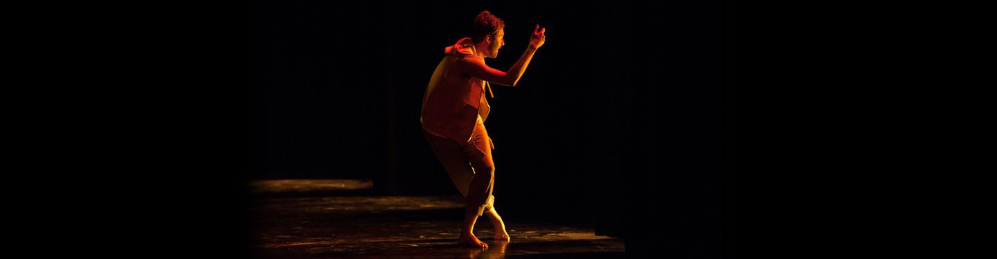 Dance Student Performing in Push Pull
