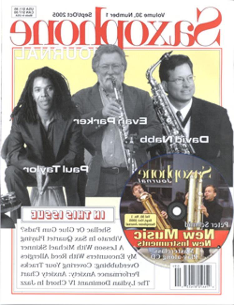 Saxophone Magazine featuring One handed Wind Instruments